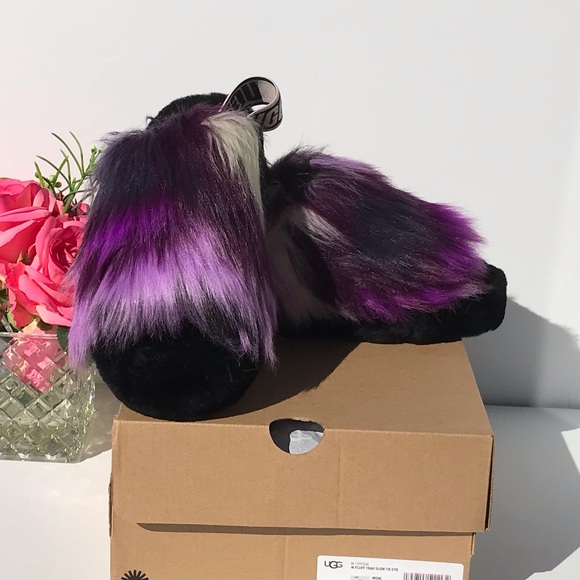 UGG Fluff Yeah Slide Tie Dye - Picture 6 of 8
